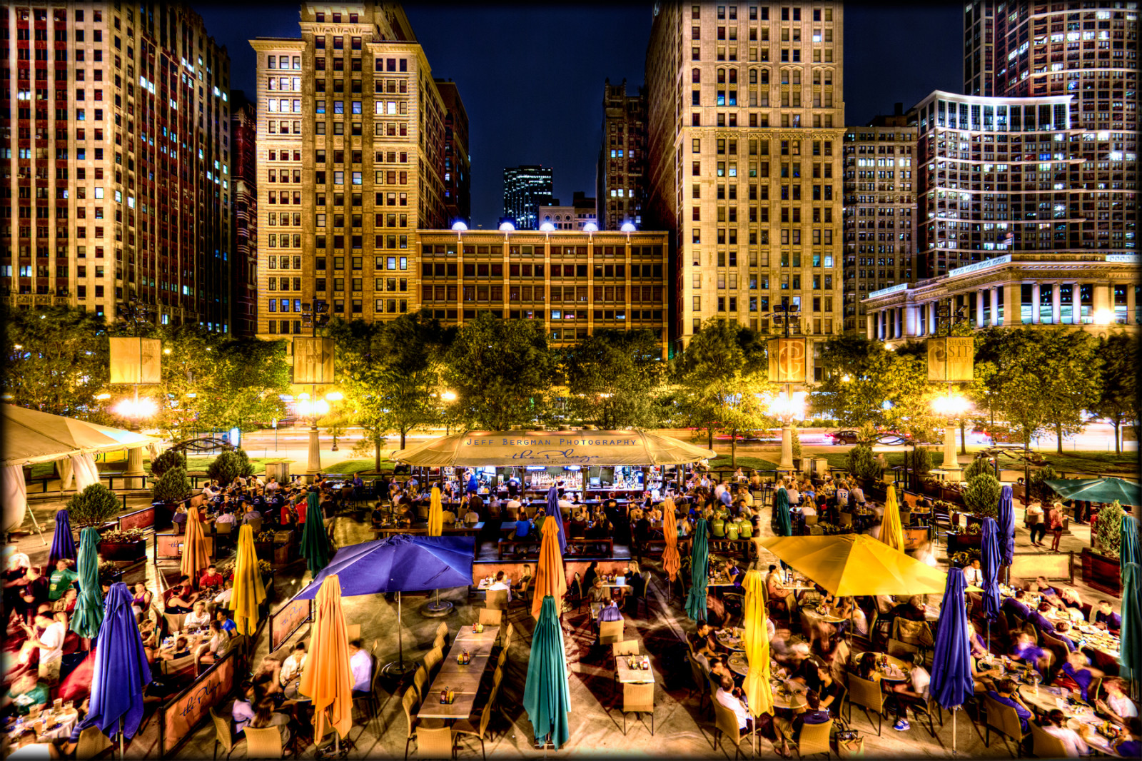 Wallpaper plaza, Chicago, bar, Michigan, bean, nightlife