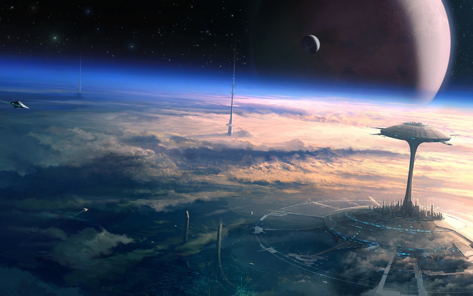 1920x1200 px, บรรยากาศ, ศิลปะดิจิตอล, นิยาย, ดาวเคราะห์, นิยายวิทยาศาสตร์, พื้นที่
