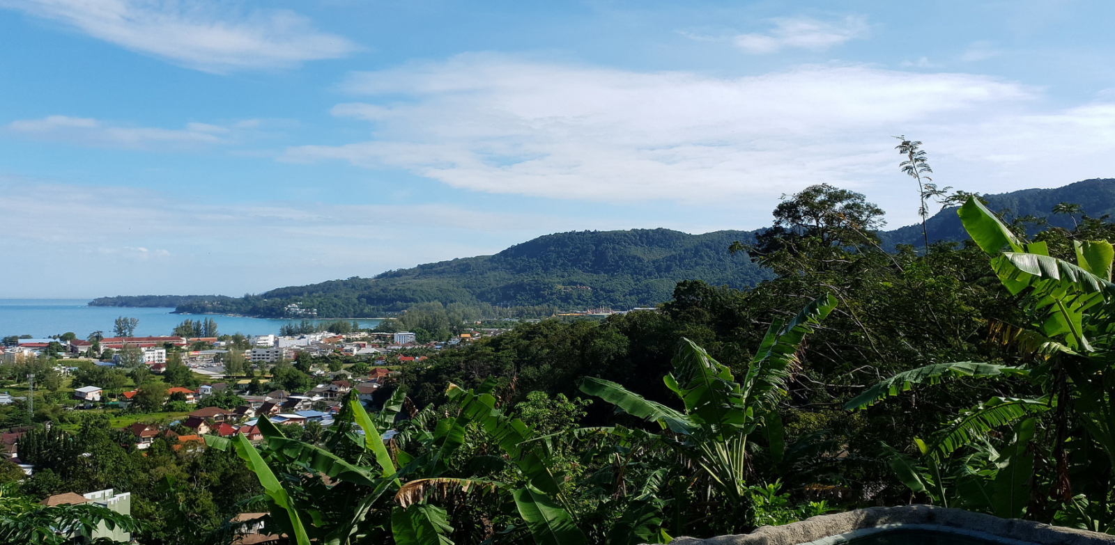 Thajsko, krajina, hory, Příroda, voda, rostliny, vesnice