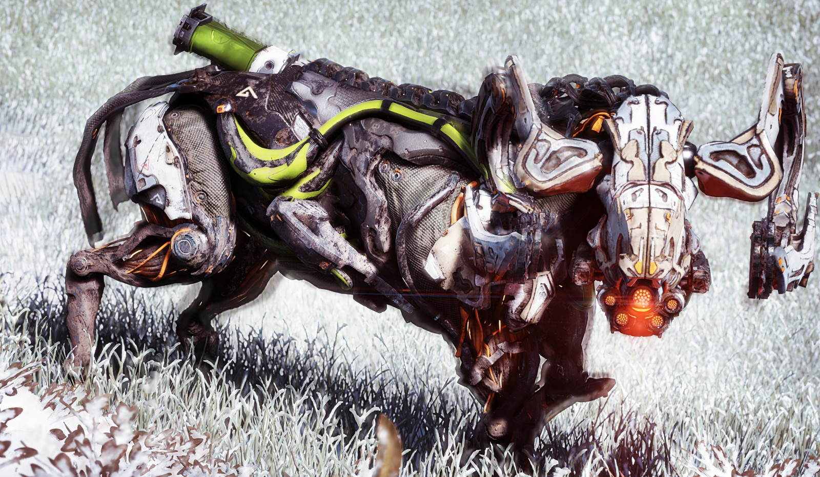 horizont, Nula, svítání, kůň jako savci, PS4