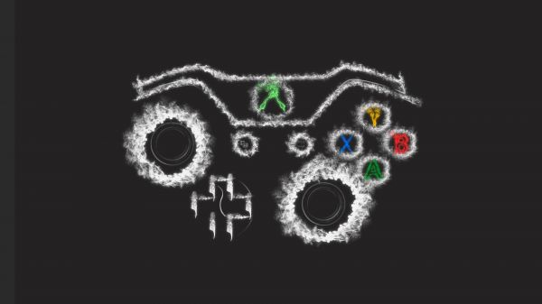 illustration,Xbox,controllers,smoke,circle,skull