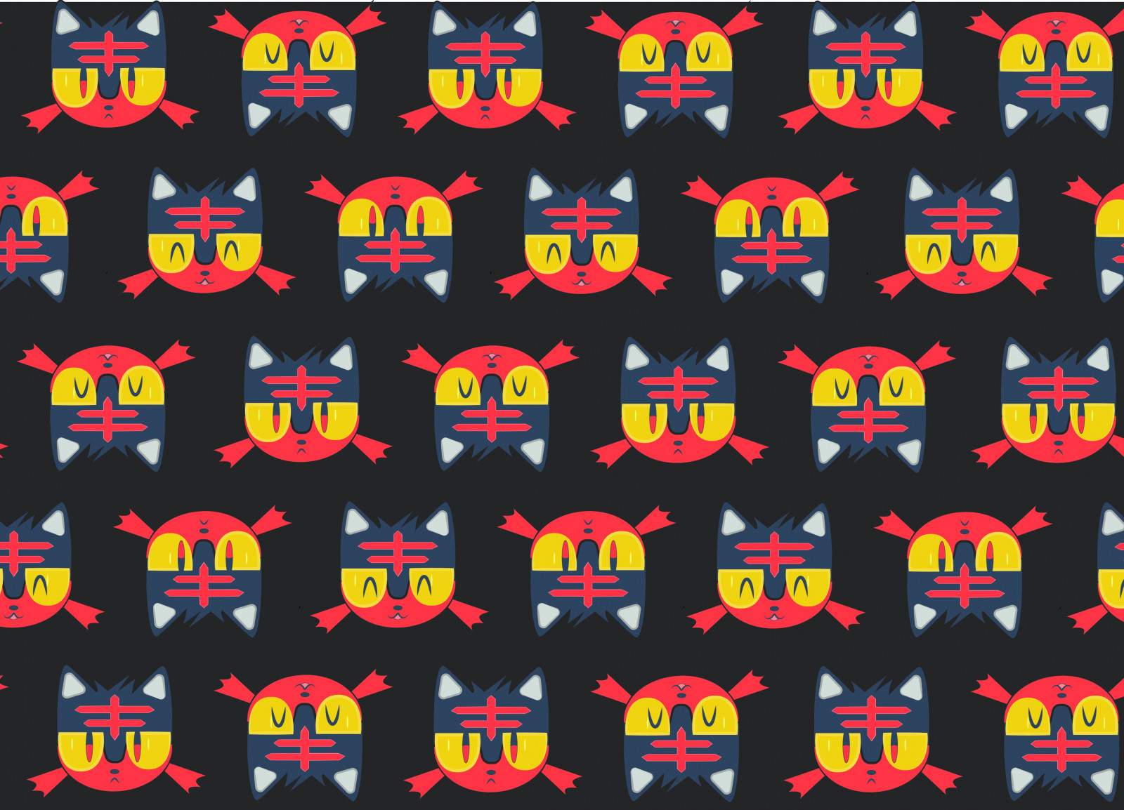 Pok mon, smiley, Pokemon Sole e Luna, icona, font