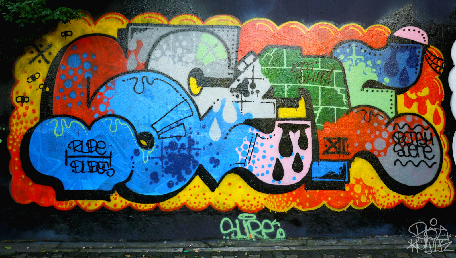 la pittura, opera d'arte, graffiti, arte di strada, Seoul, murale, ARTE, la zona, grafica, font, Ratmilkzine, Ocnsm, visual arts