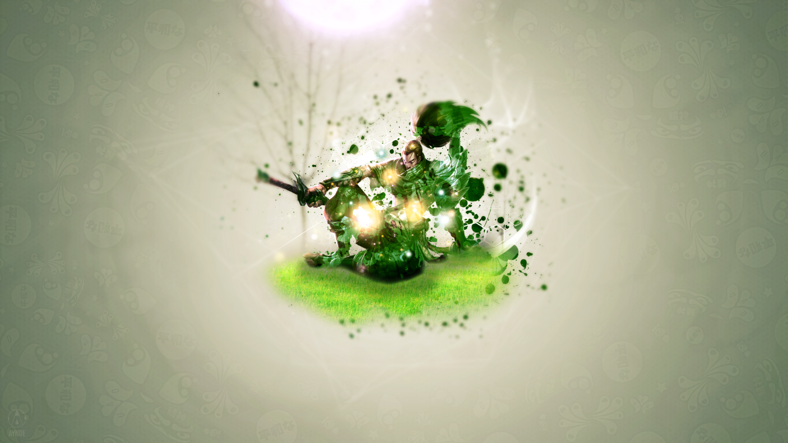 odraz, League of Legends, fotografování, zelená, barva, list, květ, rostlina, ruka, 2560x1440 px, počítač tapeta, Atmosféra Země, makro fotografie