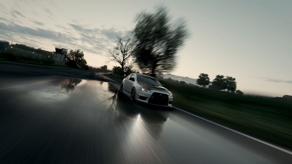 Forza,Forza Horizon 4,car,Mitsubishi,Mitsubishi Lancer Evo X,Mitsubishi Lancer