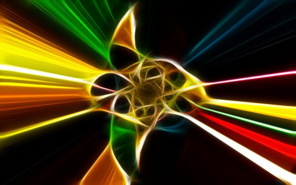 sunlight,digital art,colorful,symmetry,yellow,circle