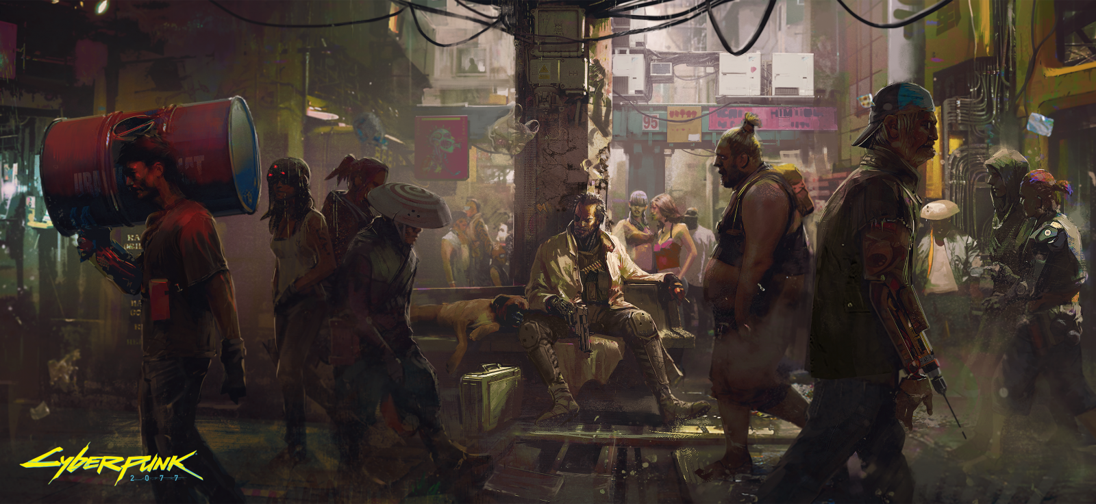 cyberpunk 2077, CD Projekt RED, Kvinder, koncept kunst