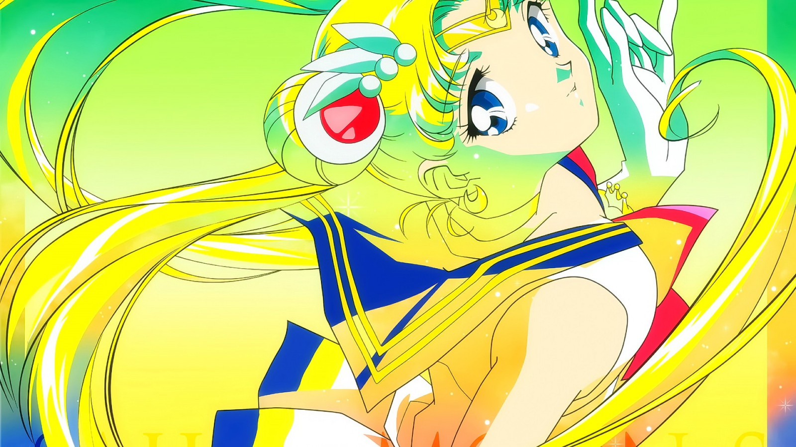 illustration, langt hår, anime, Anime piger, blå øjne, tegneserie, Sailor Moon, mangaka