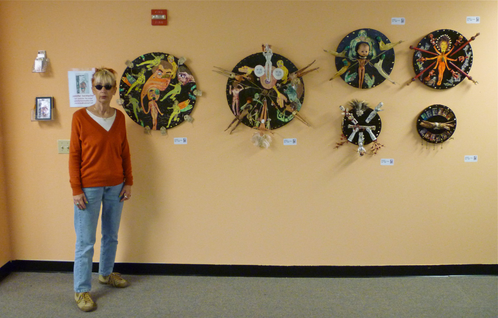 rawart, lidové umění, outsiderart, shromáždění, smíšená média, mandala, samouk, artbrut, artshow, Arlingtonvirginia, DeviantArt, naiveart, naifart, artonwood, Krystalice virginie, jenniferbeinhackercom, Artomaticorg, Artomaticartshow2012