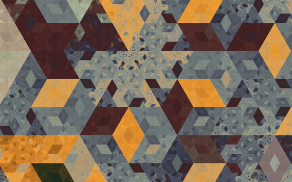 digital art,abstract,artwork,symmetry,cube,fractal