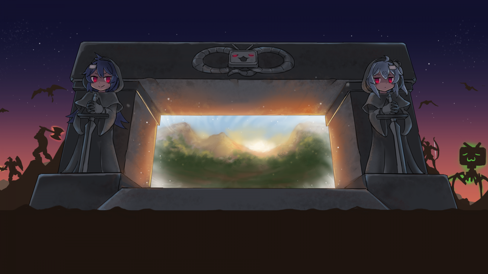 ilustrace, anime, anime dívky, bilibili, hry, Snímek obrazovky, počítač tapeta