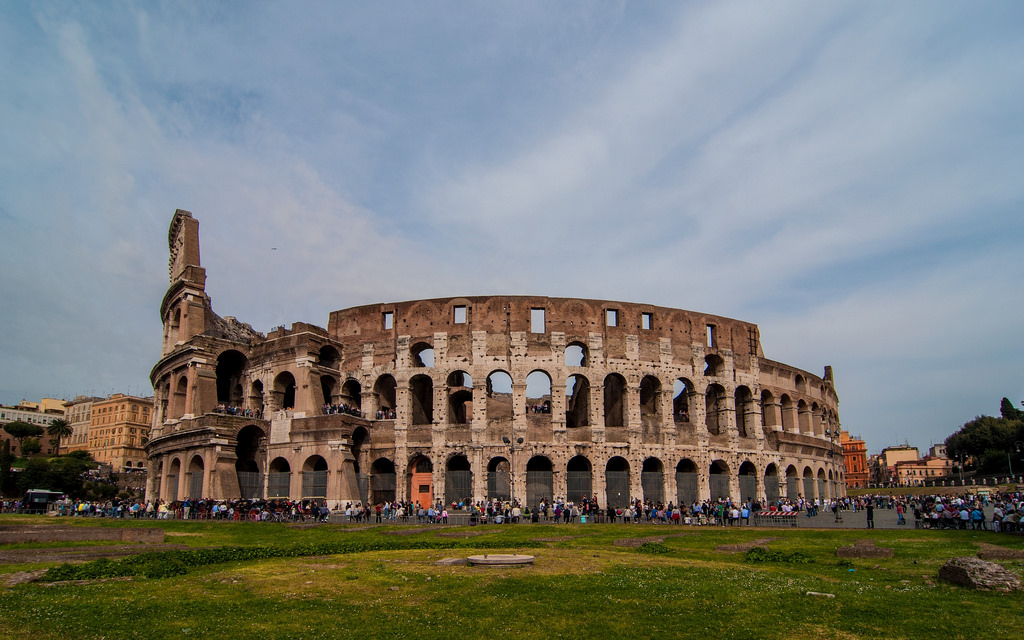 Wallpaper : Italy, roma, architecture, landscape, cityscape, Colosseum ...
