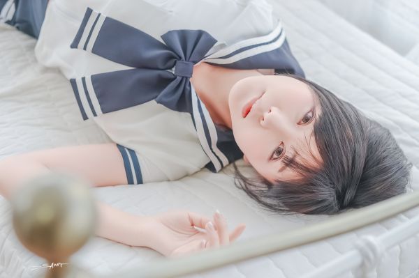 Asian,Korean,Ryu Ji Hye,model,school uniform