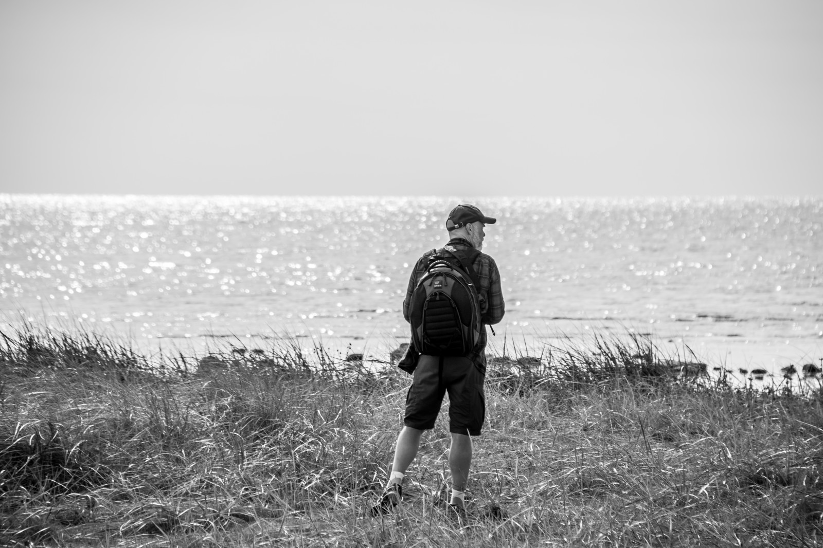 mennesker, hvid, sort, monokrom, hav, sand, fotografering, kyst, ocean, bølge, m nniska, fotografi, Gotland, attackfoto, jens, sort og hvid, monokrom fotografering