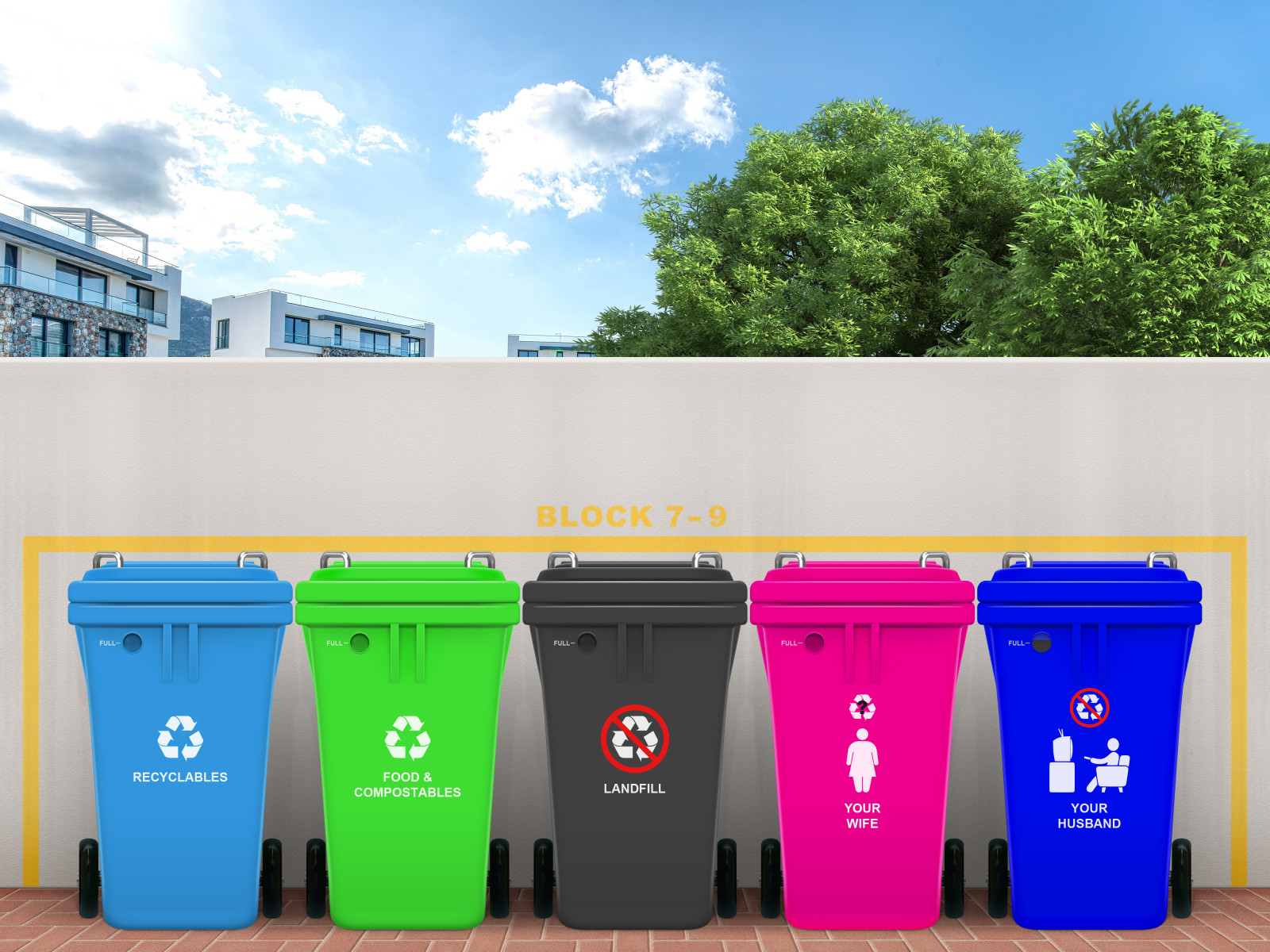 Garbage Box Names Fondos de pantalla : Trash Boxes, pared 4000x3000 - AlbinonnR - 2125517 ...