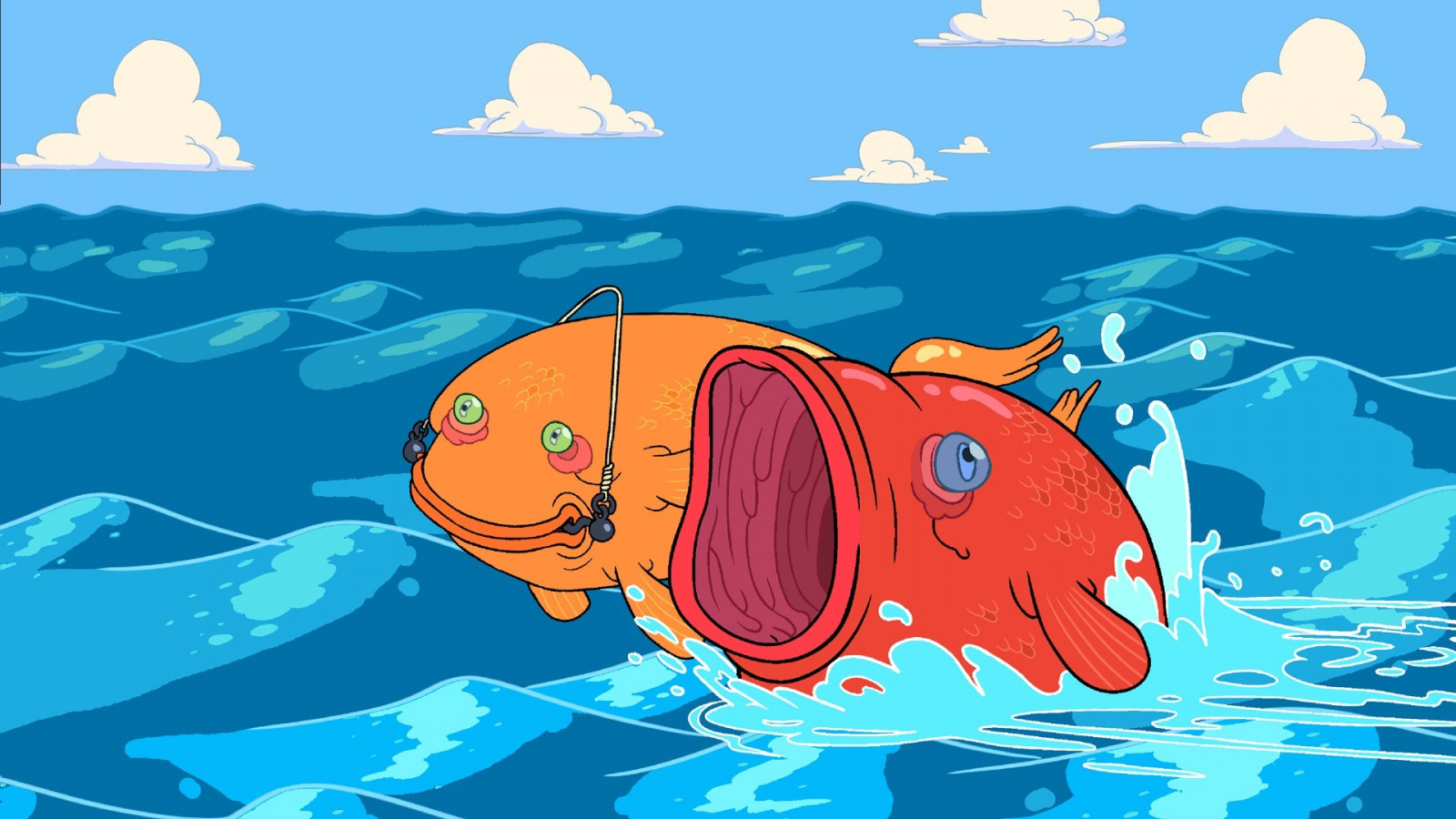 1920x1080 px, Adventure Time, Finn Human, Jake the Dog, krajina