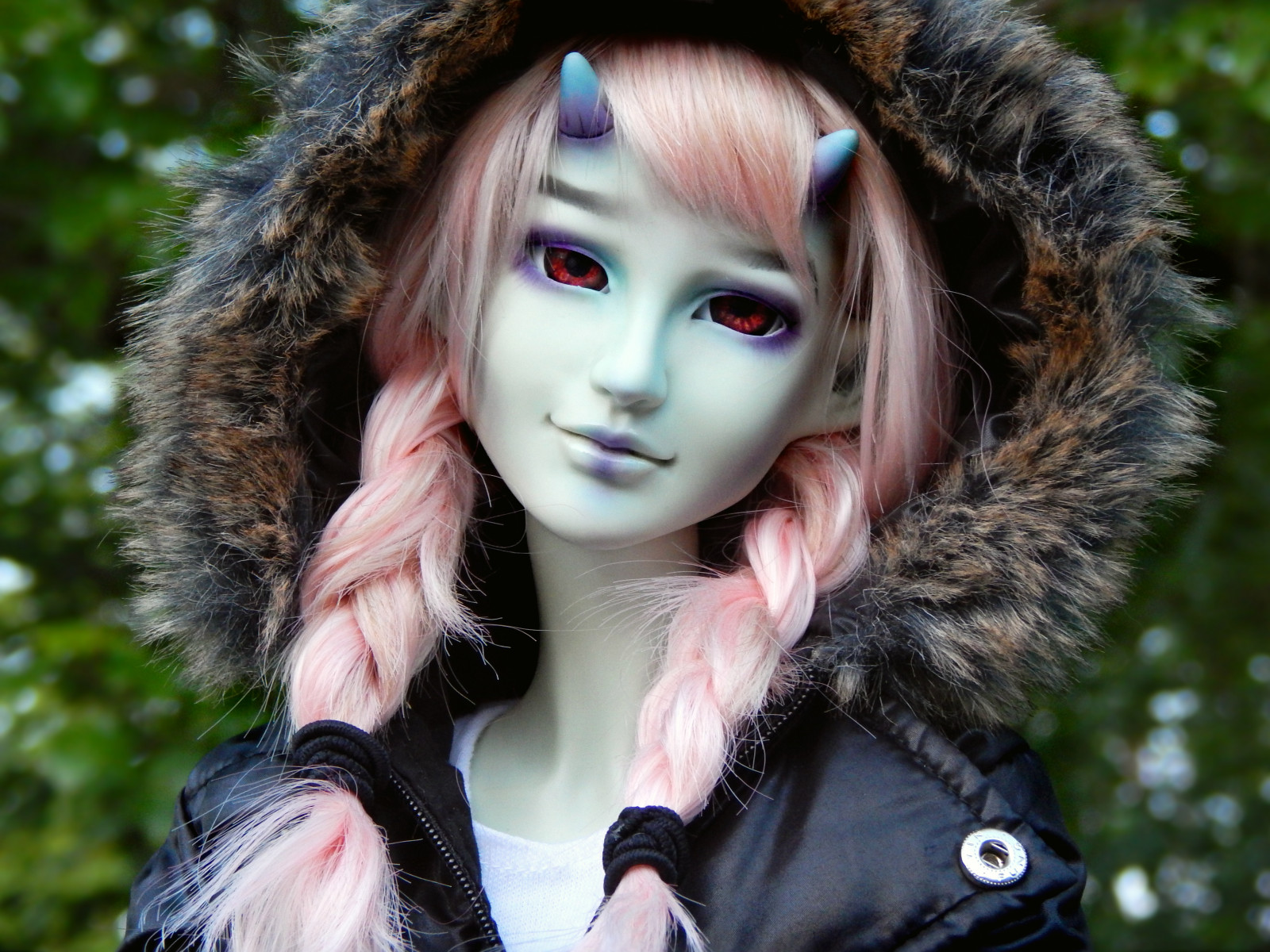 ตุ๊กตา, ขนสัตว์, ตา, หญิงสาว, เสื้อผ้าขนสัตว์, ผมสีน้ำตาล, จมูก