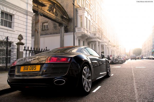 London, street, car, vehicle, road, black