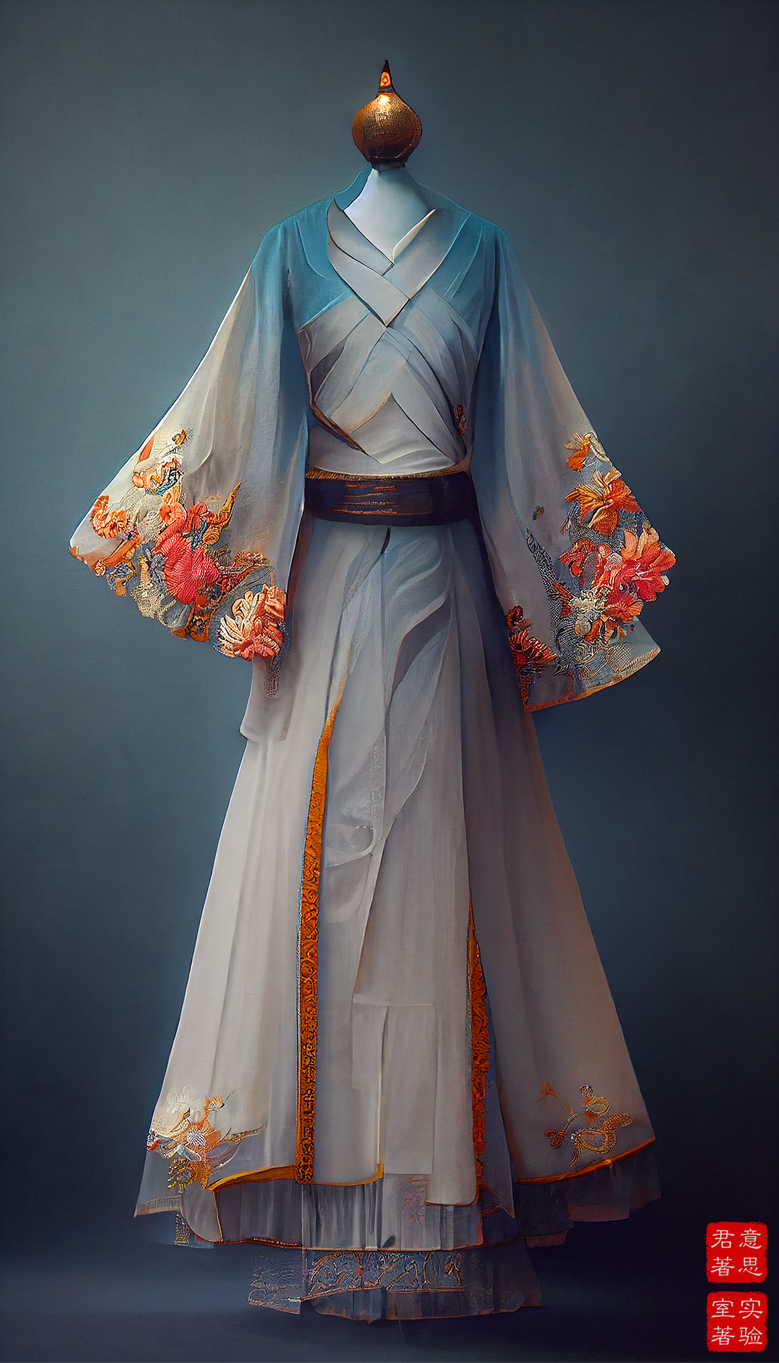 ai, ai art, MeaningJun, hanfu
