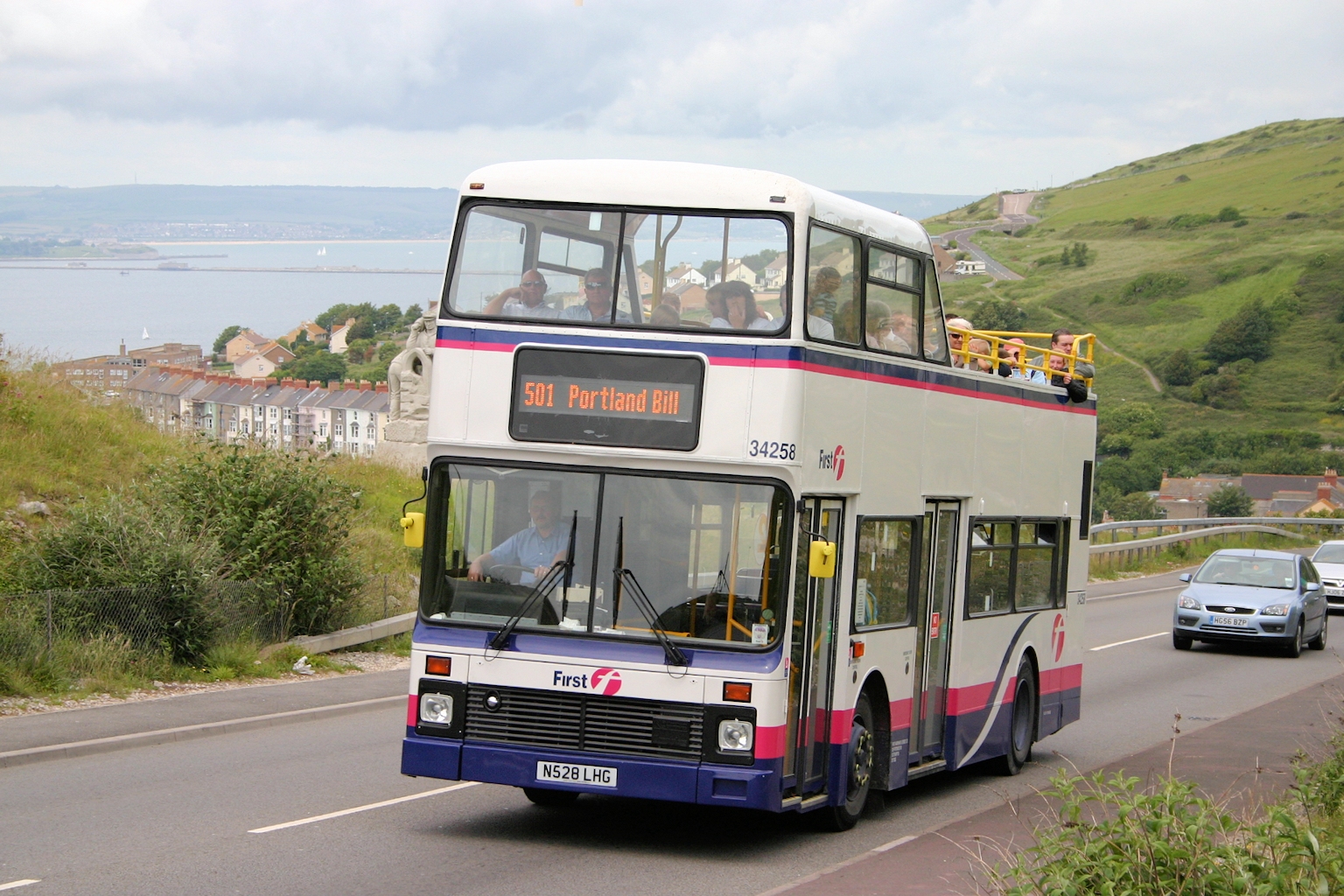 vozidlo, lanovka, Volvo, doprava, Portland, autobus, pruh, Metropolitní oblast, kompaktní vůz, motorové vozidlo, druh dopravy, užitkové vozidlo, veřejná doprava, olympian, northerncounties, Dvoj patrový autobus, Opentop, Firsthampshiredor, Londoncentrální, 34258, Nv28, N528lhg