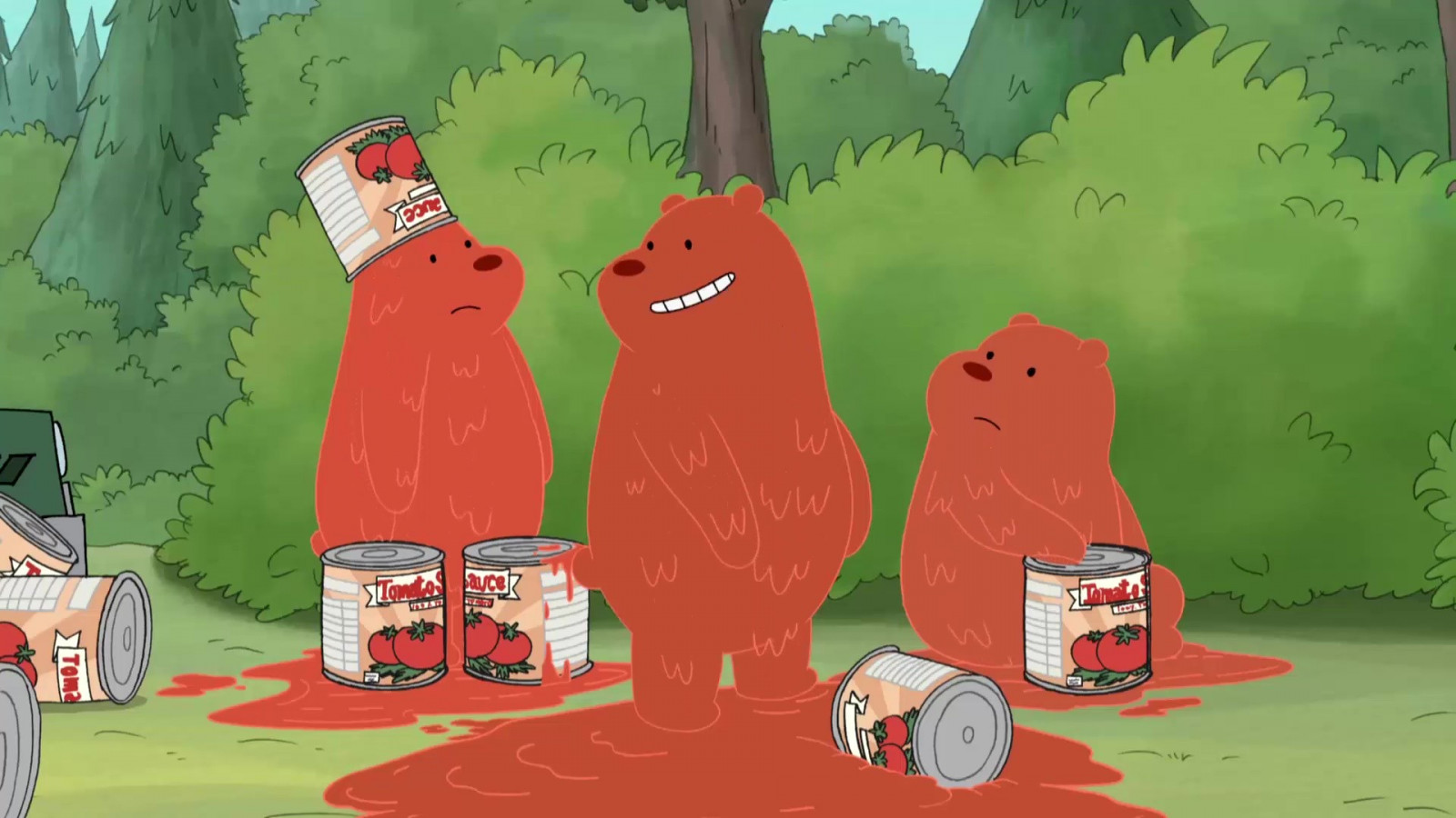 Illustration, Karikatur, Erfassung, spielen, WeBareBears, Bildschirmfoto