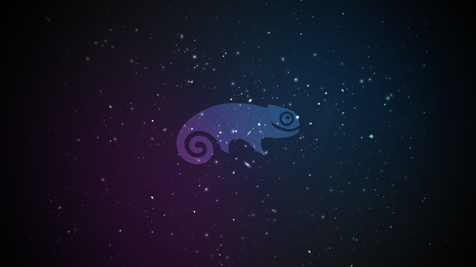 Wallpaper 2560x1440 px, galaxy, Linux, openSUSE, space, stars