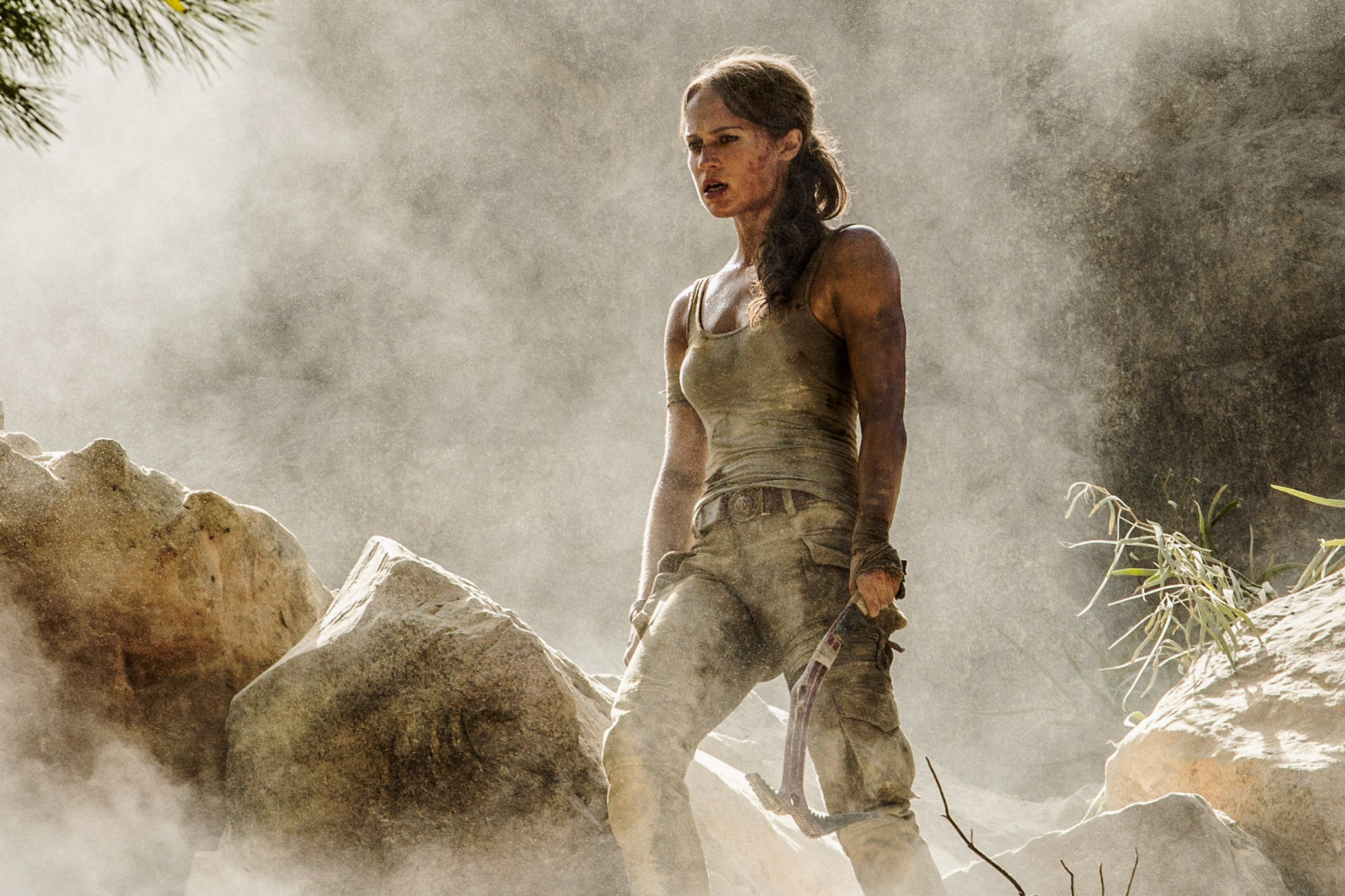 Lara Croft, Tomb Raider, mytologi, Alicia Vikander, billede, skærmbillede