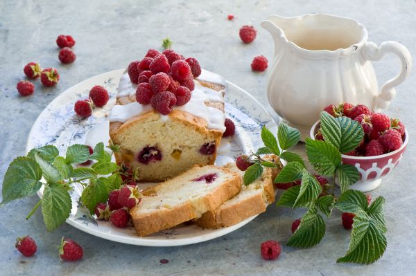 strawberries, food, fruit, whipped cream, breakfast, dessert
