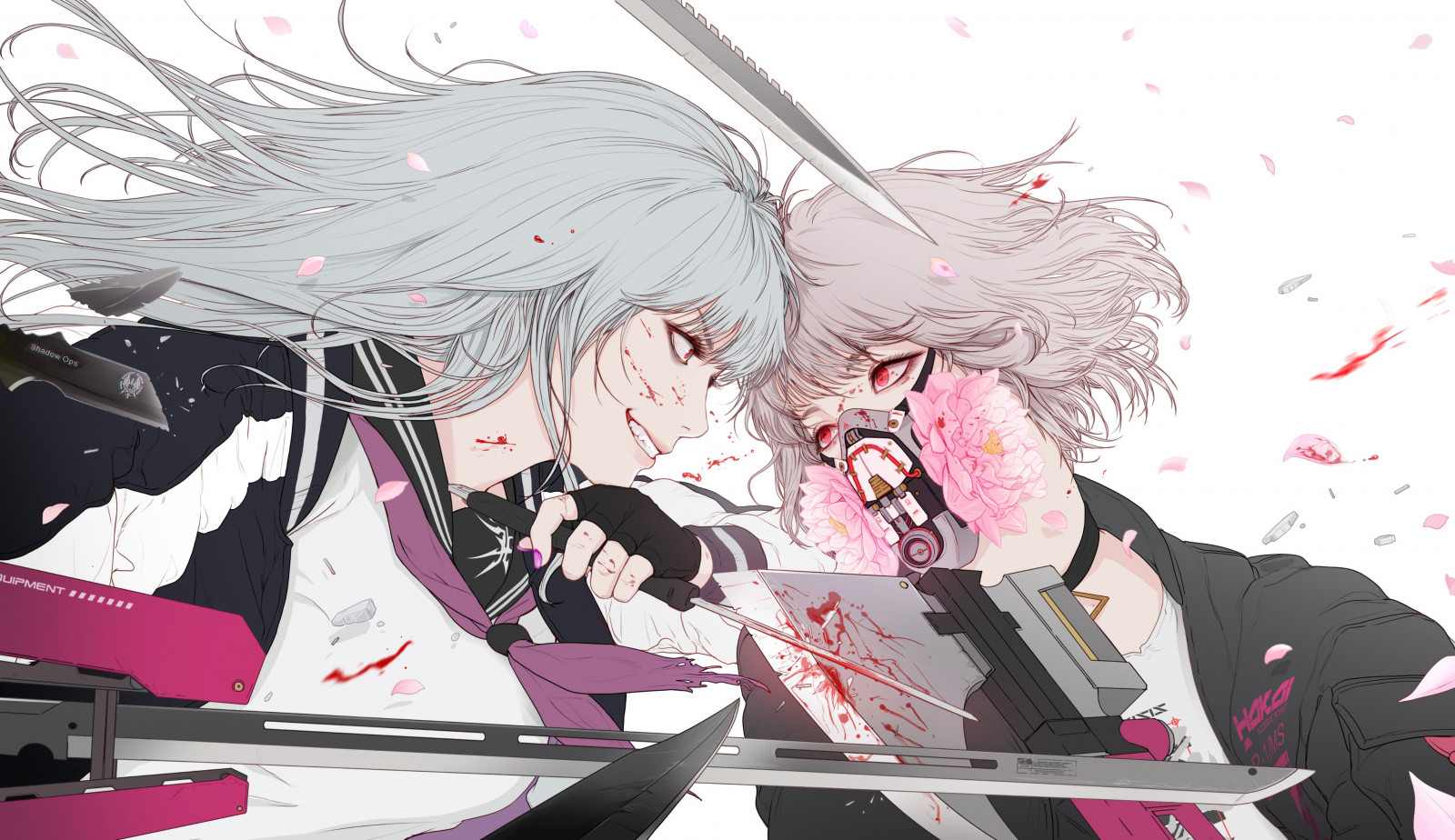 Gharliera, anime dívky