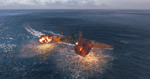 World of Warships,ship,ocean battle