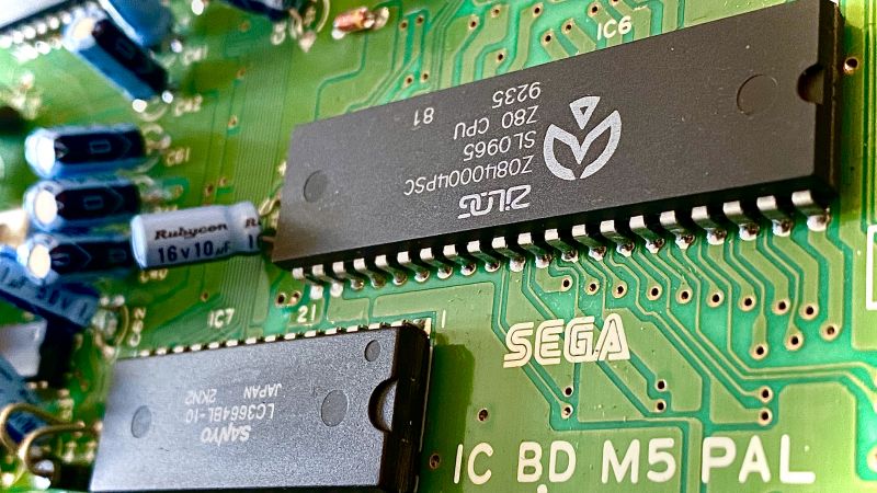 Sega,mega drive,Genesis,počítač,retro console,obvody