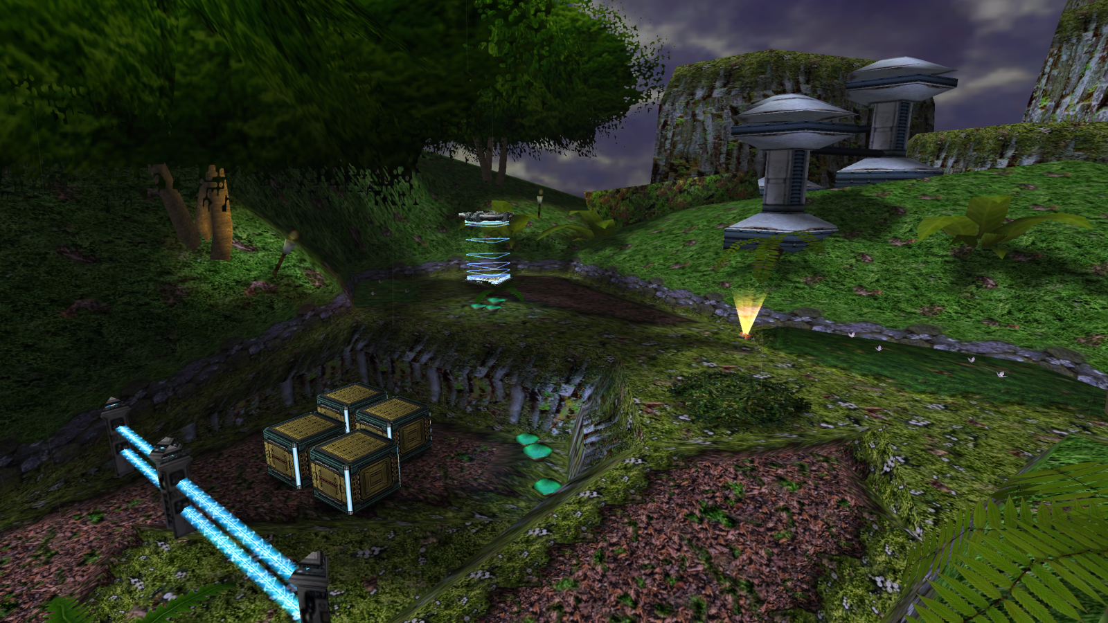 Phantasy Star Online, les, krajina