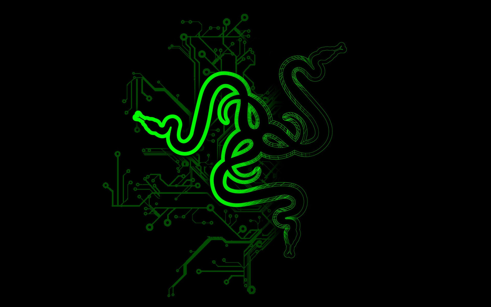 Snake Logo Computer Wallpaper : illustration, abstract, text, logo, snake, Razer, font ...