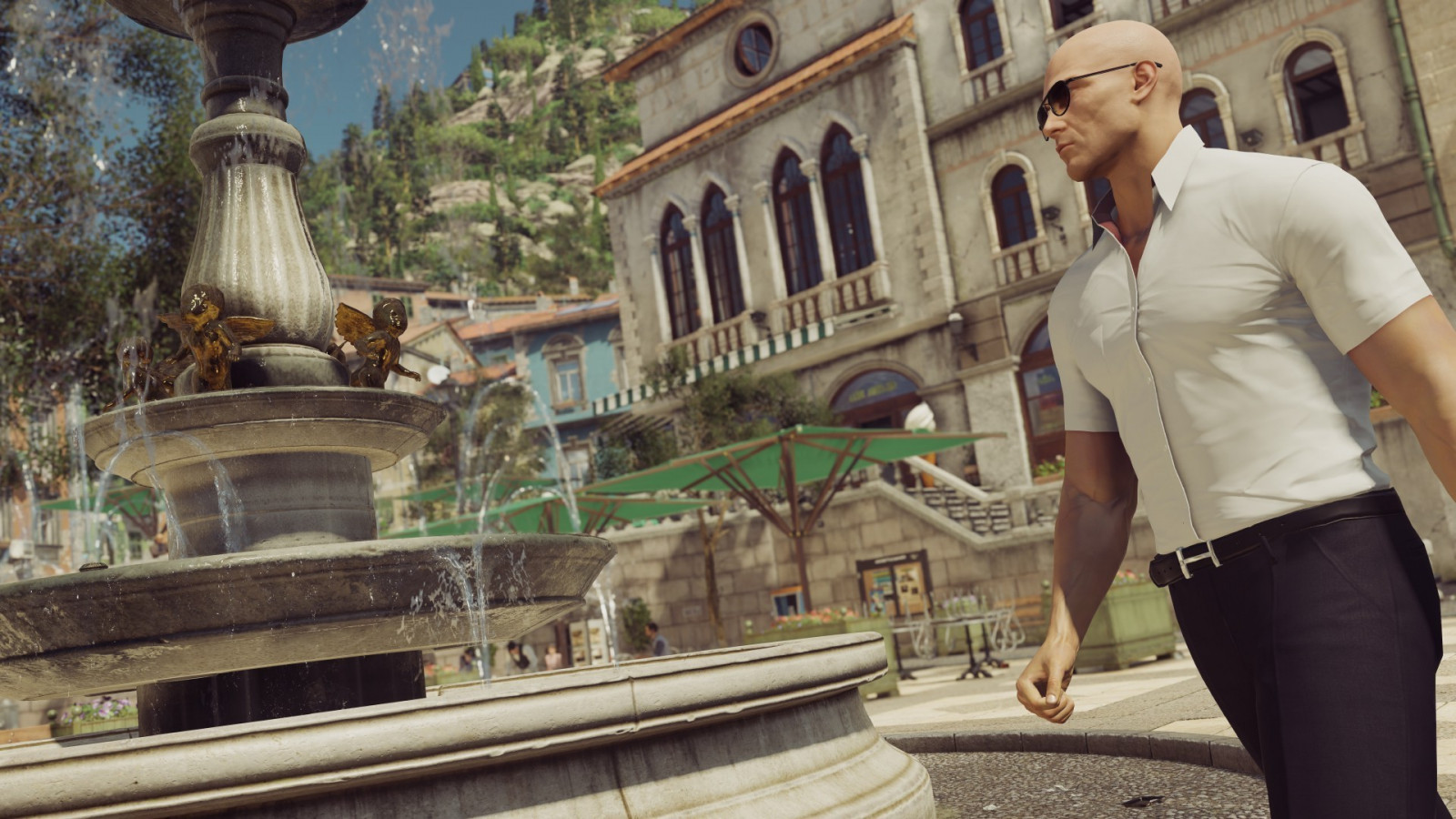 chrám, videohry, Hitman, Agent 47, cestovat, 1920x1080 px