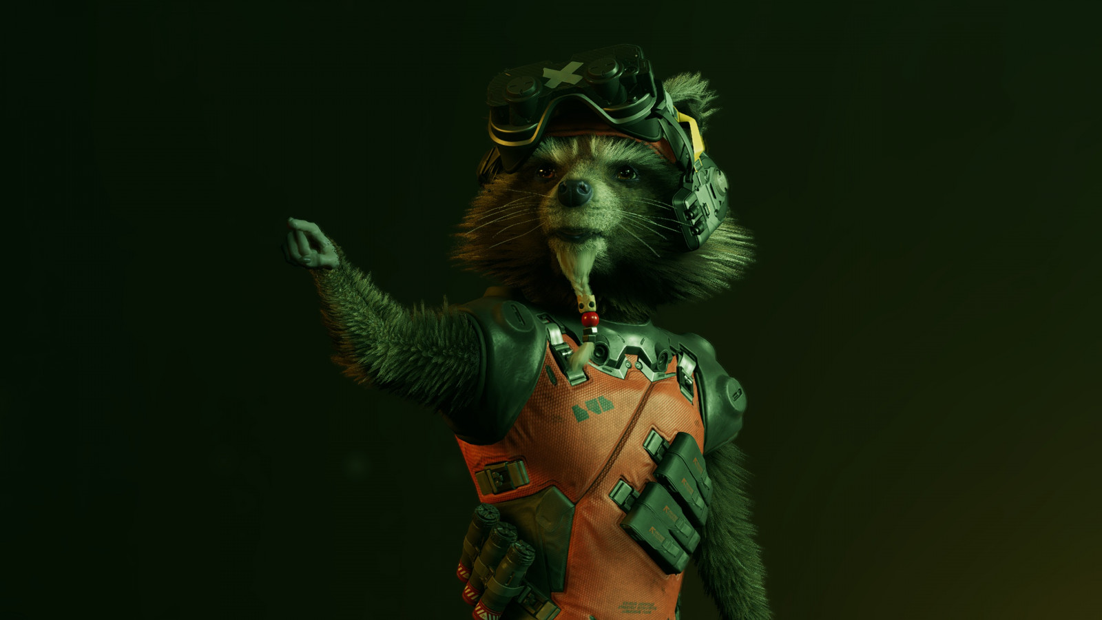 Wallpaper : Rocket Raccoon, Guardians of the Galaxy Game, video games ...