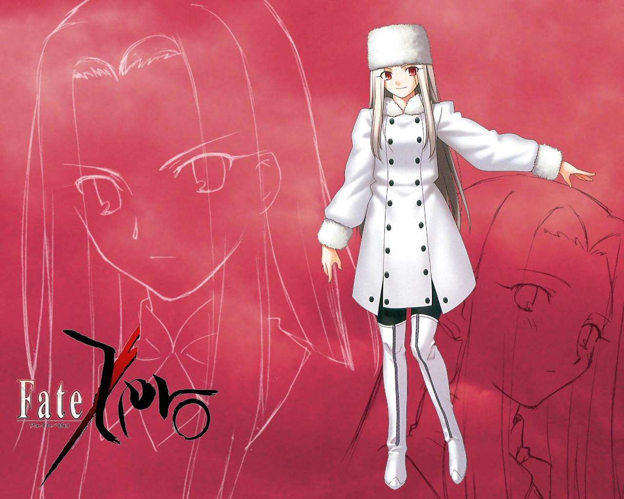 Wallpaper drawing, illustration, red, hat, Fate Stay Night, Fate Zero