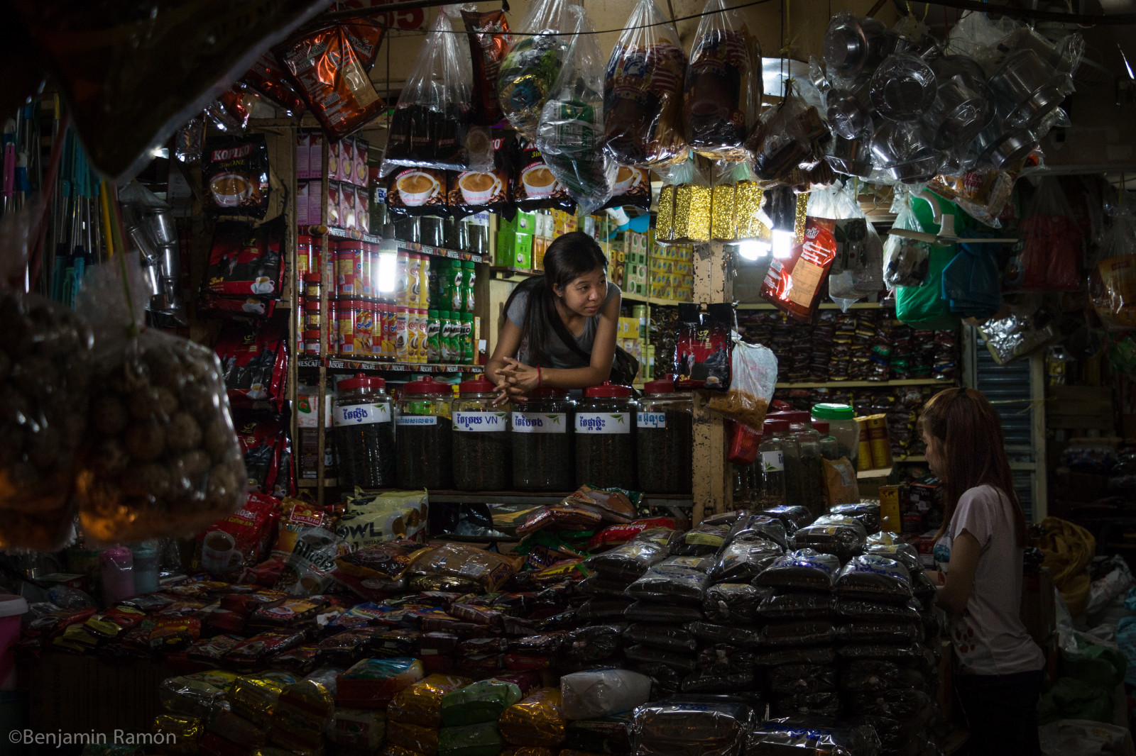 marked, basar, offentlige rum, markedsplads, by, nat, sælger, gå i stå, butiksindehaveren