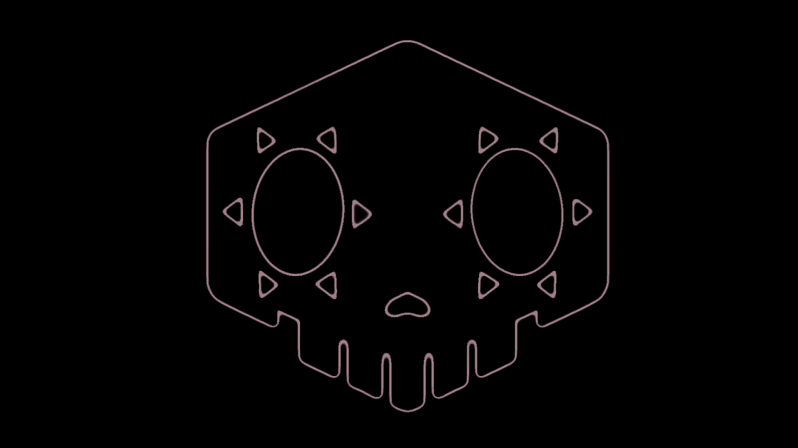 Černá, černé pozadí, Sombra Overwatch, hackeři, maska