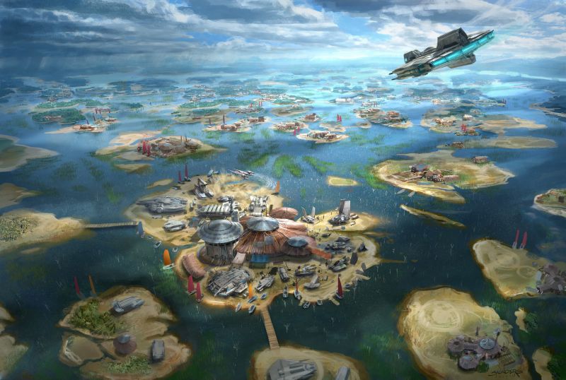 Kunstwerk, Science-Fiction, Planet, ArtStation, Landschaft Kunstwerk, Science-Fiction, Planet, ArtStation, Landschaft