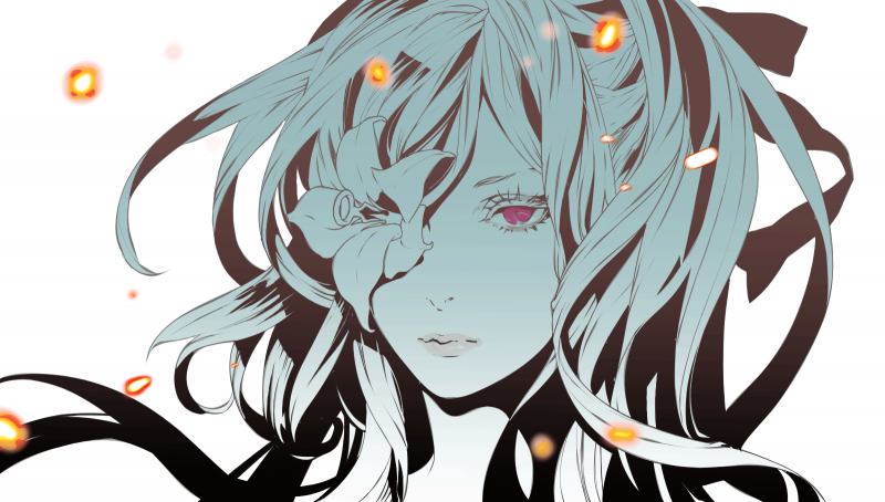 illustration, anime, animeflickor, Drakengard 3, tecknad serie, demon illustration, anime, animeflickor, Drakengard 3, tecknad serie, demon