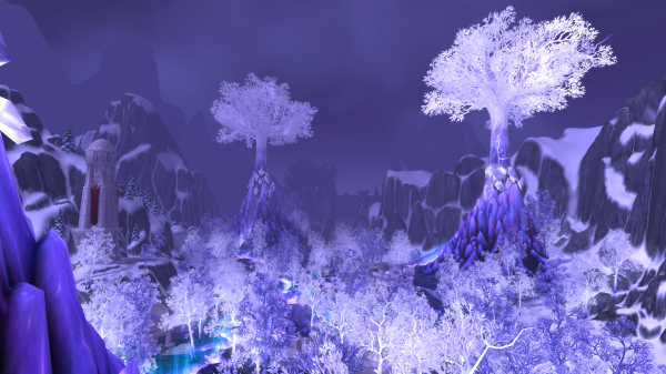 video games,World of Warcraft,blue,Blizzard Entertainment,Crystalsong Forest,flower