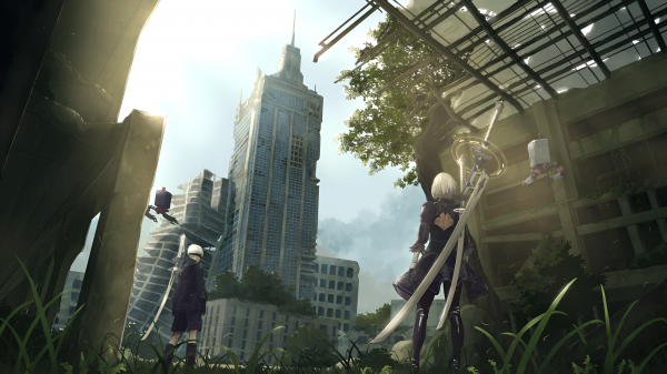 Nier Automata,2B Nier Automata,9S Nier Automata,Pixiv