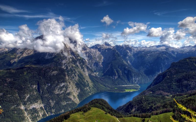krajina, jezero, Příroda, fjord, údolí, horský průsmyk krajina, jezero, Příroda, fjord, údolí, horský průsmyk