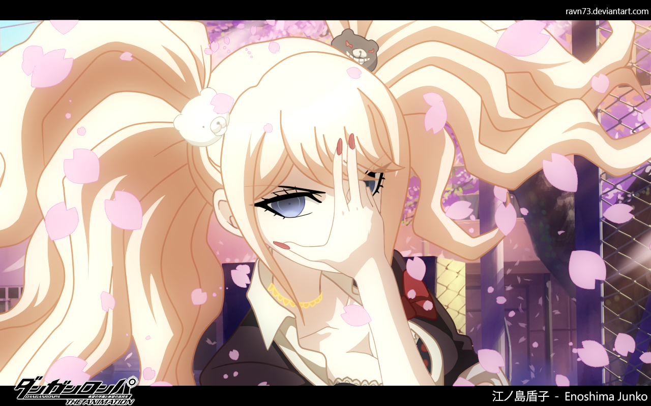 illustration, anime, Anime piger, Danganronpa, Enoshima Junko, mangaka