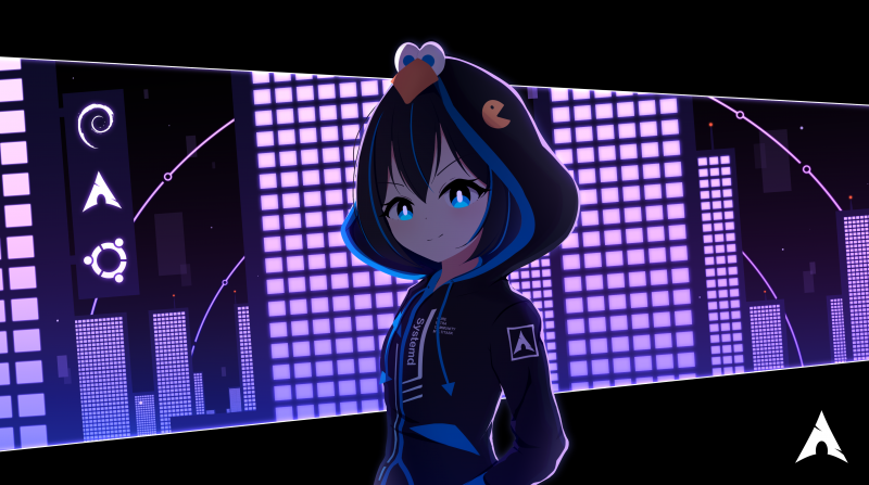 Arch Linux,Debian,ubuntu,os tan