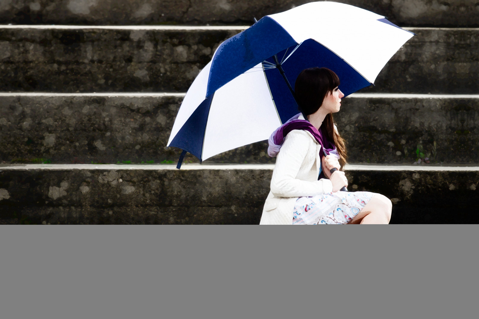 Wallpaper California, school, portrait, umbrella, portraits