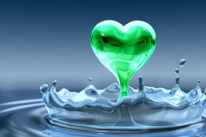 Green Heart Wallpaper Hd Wallpapers Wallhere