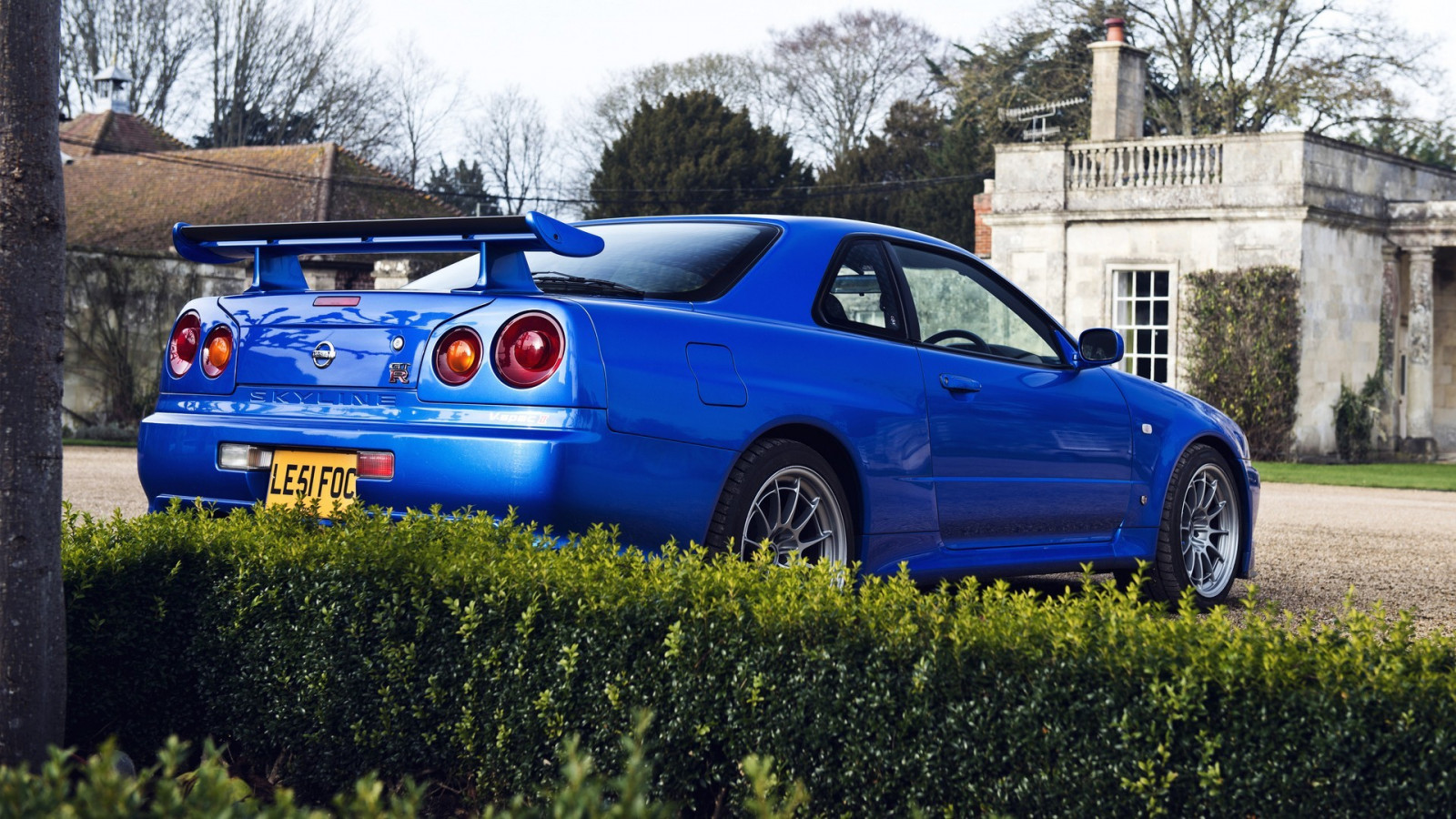 Wallpaper blue cars, Nissan, sports car, performance car, wheel