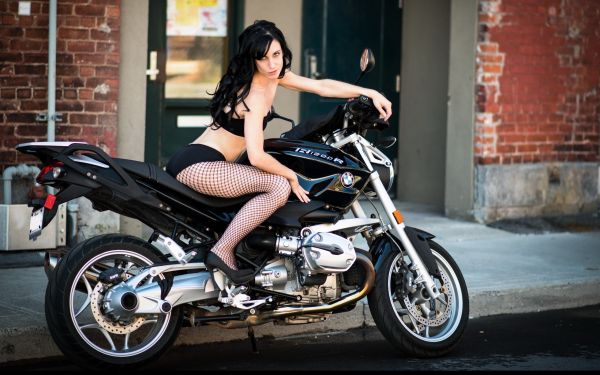 car,bicycle,motorcycle,vehicle,women with bikes,BMW