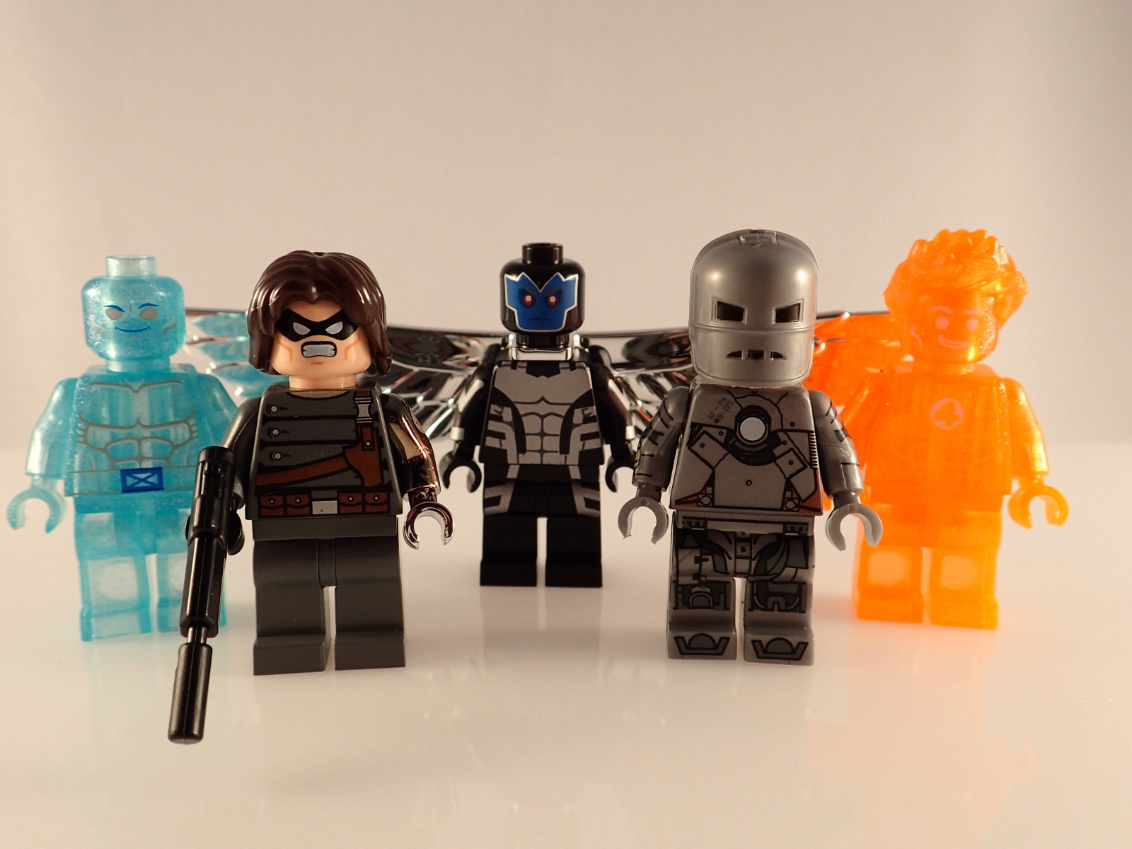 Winter, Mann, Soldat, Eisen, LEGO, Fackel, Menschlich, Iceman, Brauch, Erzengel, MK1
